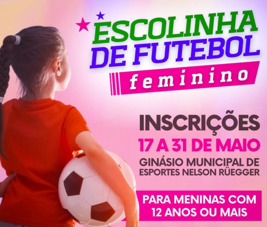 Juventus abre inscrições gratuitas para escolinha de futebol society  feminino